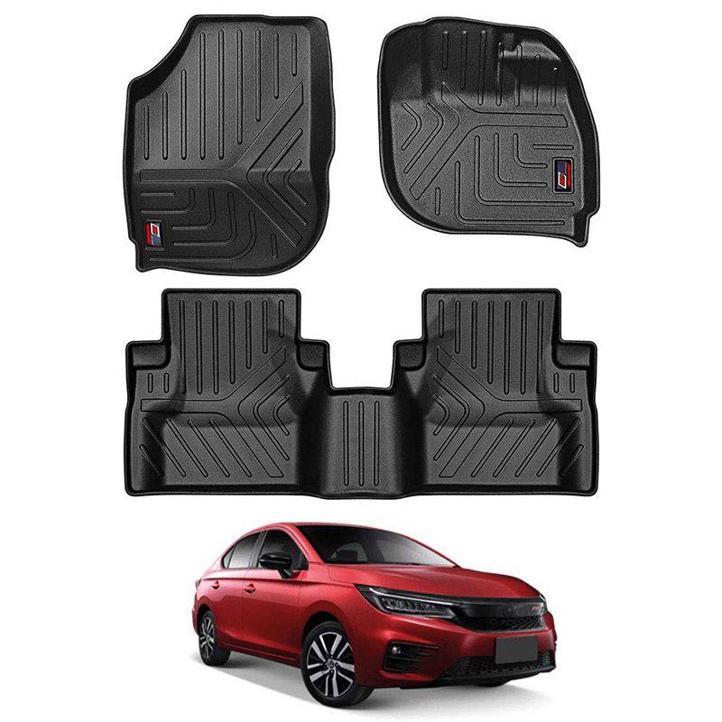 GFX Premium Life Long Car FloorFoot Mats Compatible For Honda City (2020 Onwards)