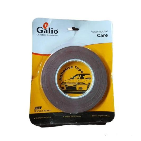 Galio Adhesive Double Sided Acrylic Tape (12mm X 10mtr.) - Autosparz