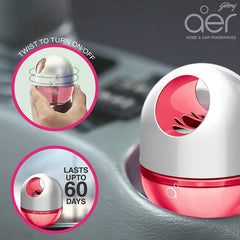 Godrej aer twist, Car Air Freshener - Petal Crush Pink (45g)