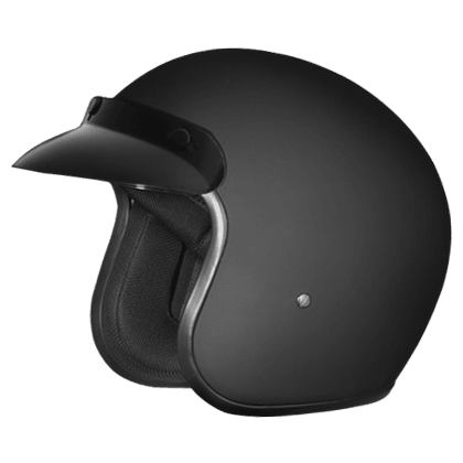 Studds Jetstar Classic Plain Open Face Helmet - Autosparz