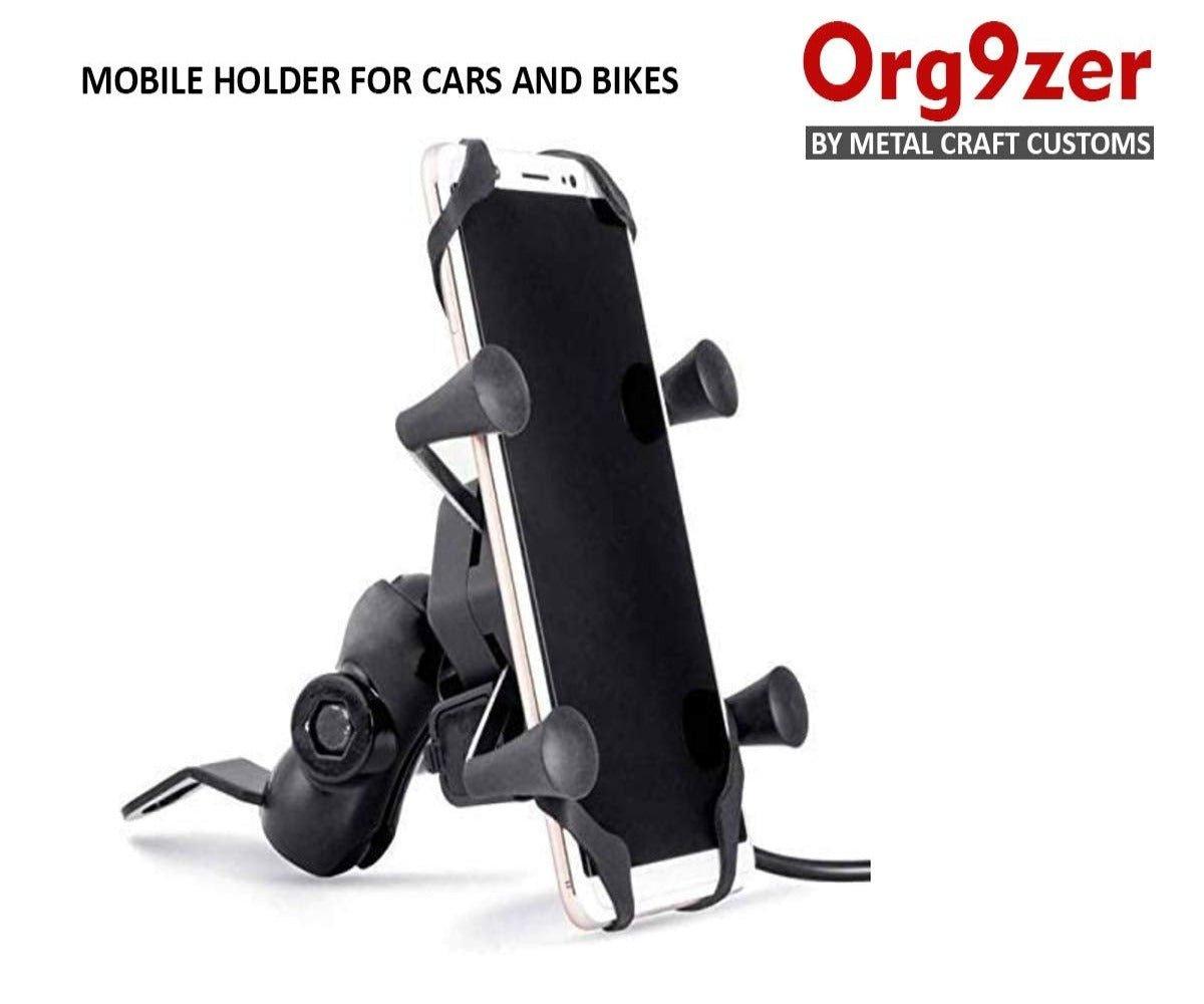 Motorcycle Handlebar Mount Rail Universal X-Grip Without Charger (Mobile Holder)