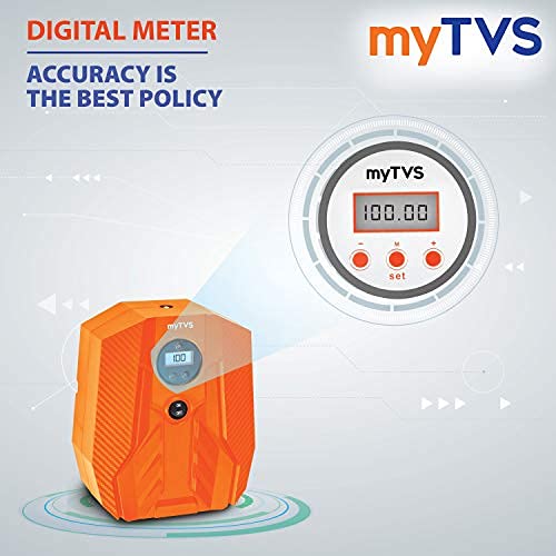 MyTVS TI-16 Airchamp Digital Auto Stop Car Tyre Inflator