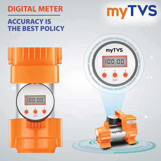MyTVS TI-86 Digital Heavy Duty Car Tyre Inflator