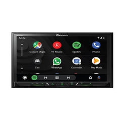 Pioneer DMH-Z5290BT Mechaless connected touchscreen player with Smartphone videos, Android Auto, Car Play, Full HD video playback and many more (Black)