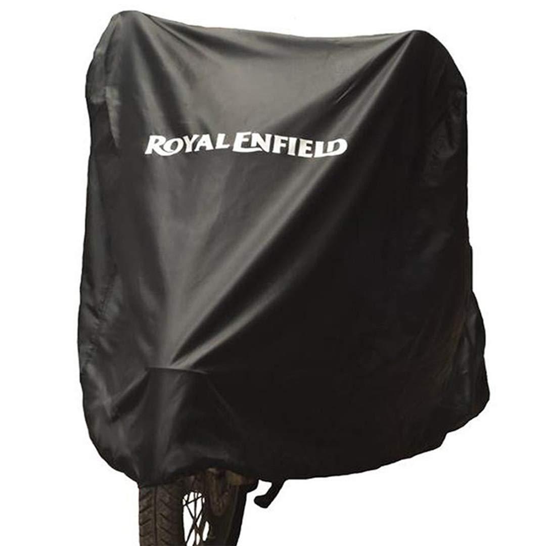 Royal Enfield Water Resistant Bike Cover Compatible For all the models of Royal Enfield (Black) - Autosparz