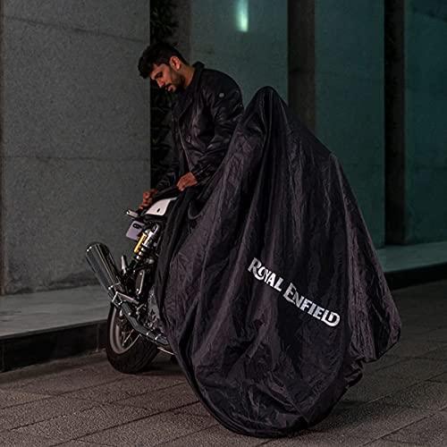 Royal Enfield Water Resistant Bike Cover Compatible For all the models of Royal Enfield (Black) - Autosparz