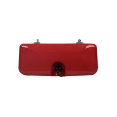 Steelbird SB-510 Universal (for All Bikes) Luggage Side Box with Fitment Clamps (Red & Black)