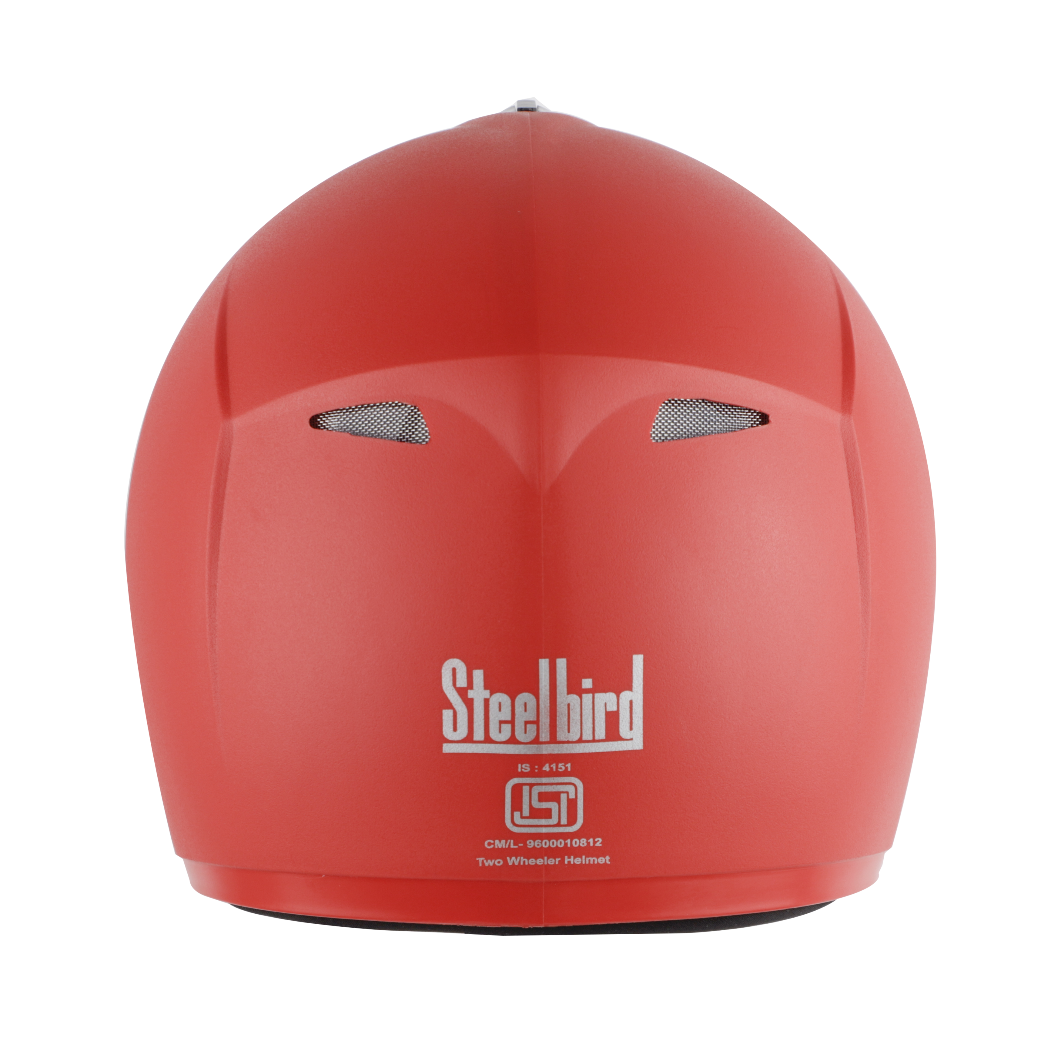 Steelbird SB-39 ROX Plus Helmet with Clear Anti-Fog Shield Visor (Dashing Red)