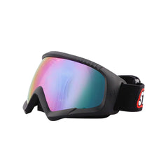 Steelbird Unisex Eye Protection Riding Glasses (Pack of 1) (Black with Rainbow)