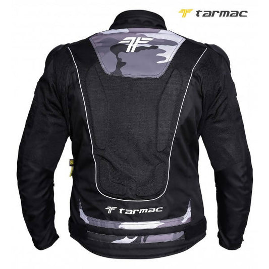 Tarmac One III Level 2 Riding Jacket with PU Chest Protectors (Black S–  Moto Central
