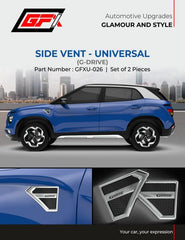 GFX Universal Car Side Vent G Drive (Set of 2 pcs.) - Autosparz