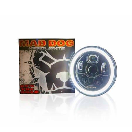 Maddog FR70 7 inch LED Headlight - Autosparz