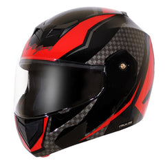 Vega Crux Dx Checks Black Red Helmet