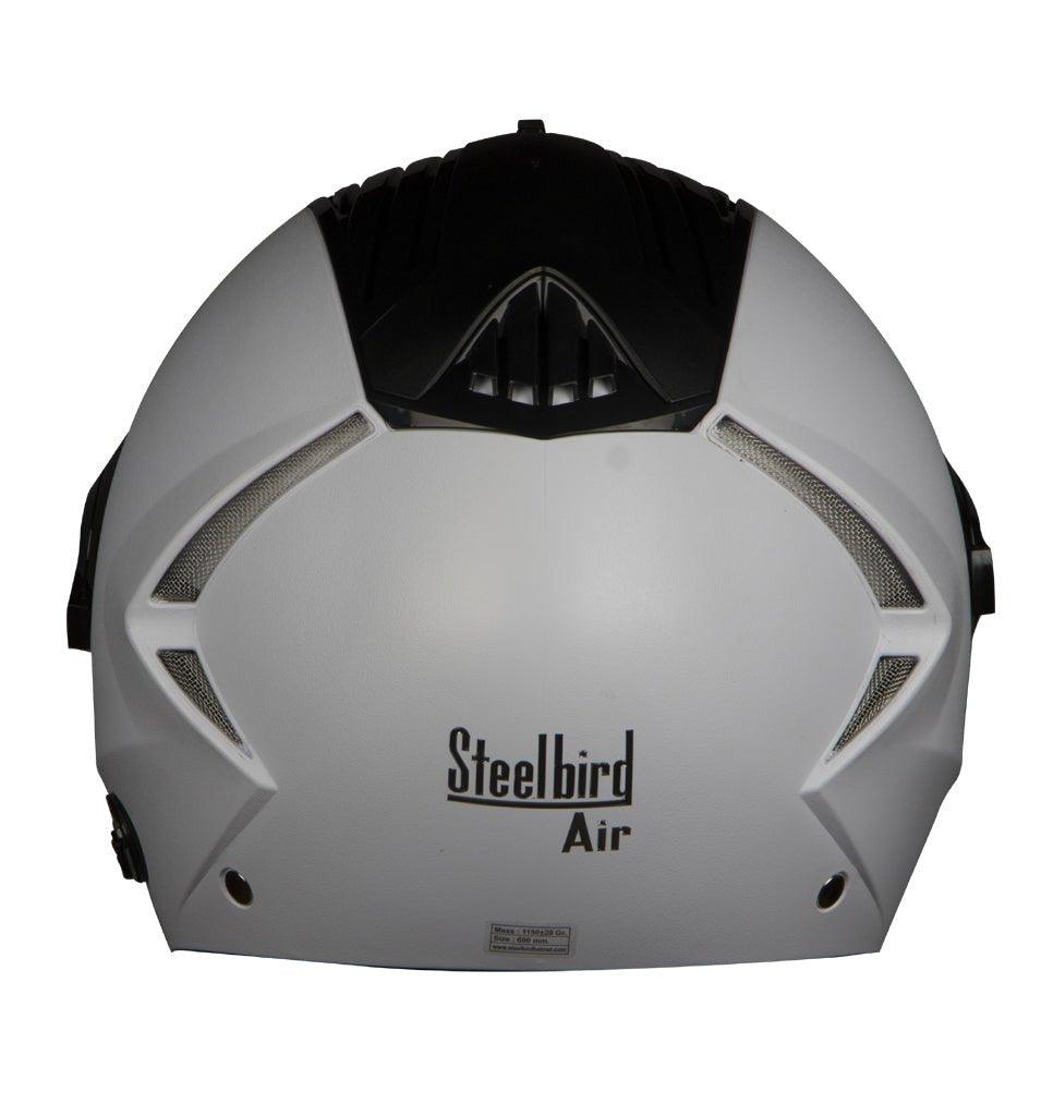 Steel Bird Air SBA-3 Dashing Golden Visor Helmets - Autosparz