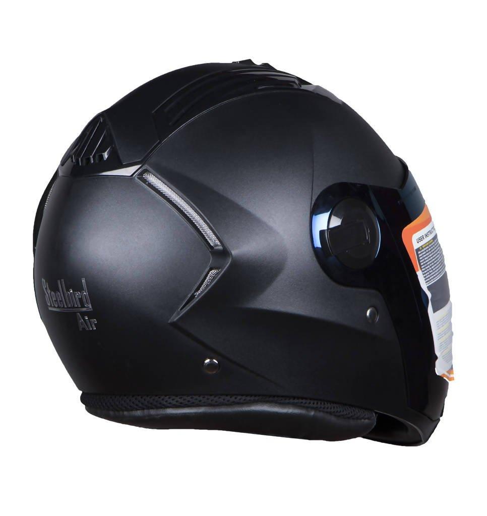 Steel Bird Air SBA-2 Dashing Golden Visor Helmets - Autosparz