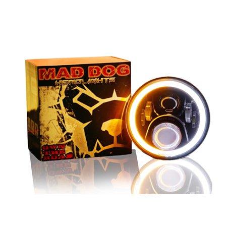Maddog FR60 7 inch 60W LED Headlight - Autosparz