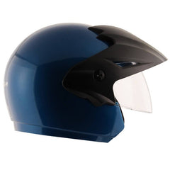 Vega Cruiser W/P Blue Open Face Helmet