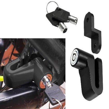 Posh Anti Theft Disc Lock with 2 Keys (Black) - Autosparz