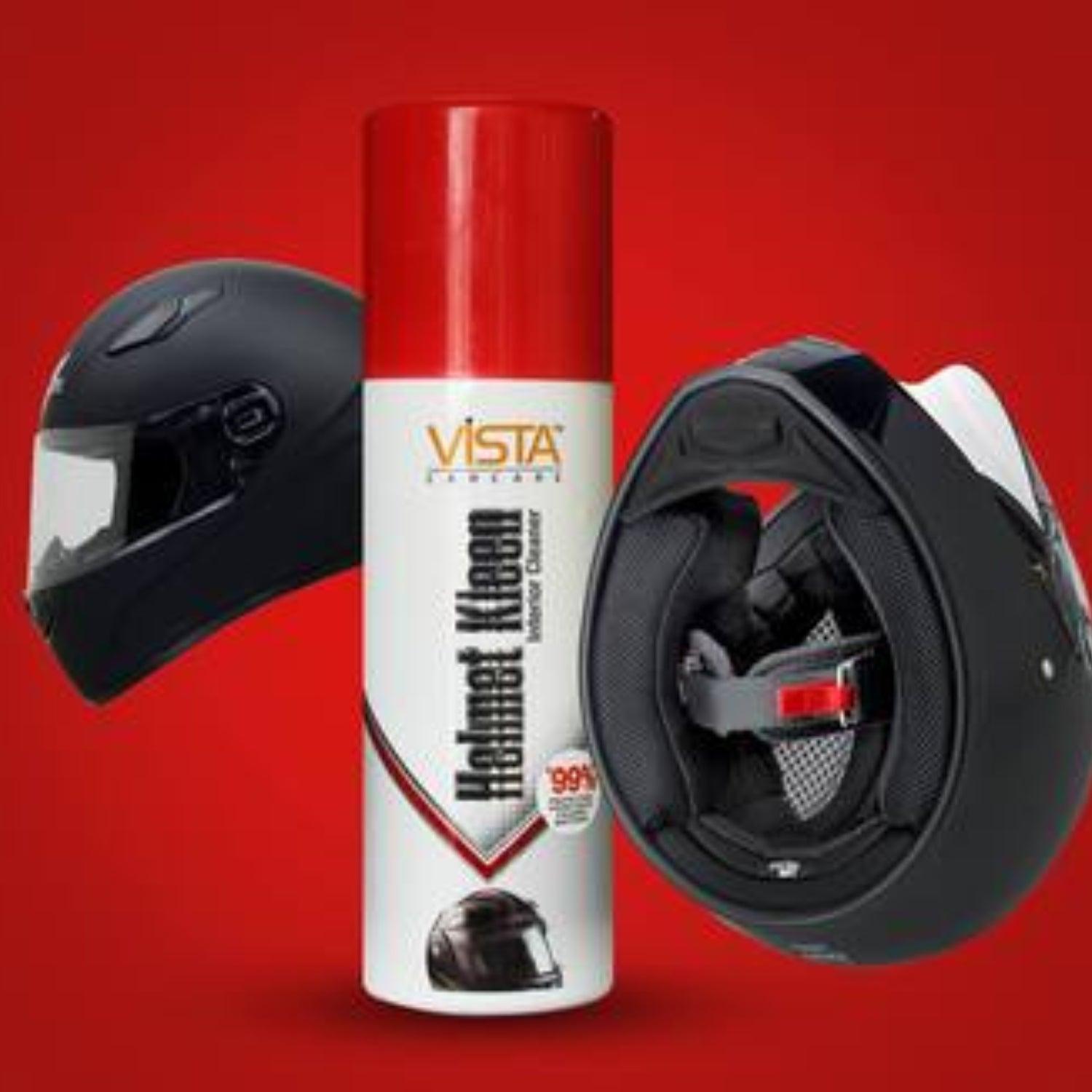 Vista Helmet Kleen | Helmet Cleaner Spray | Helmet Cleaner Foam (125 ml) - Autosparz